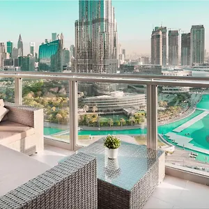 Elite Royal - Full Burj Khalifa & Fountain View - Ambassador شقة